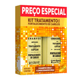 Kit Fortalecimento Gota Dourada Shampoo 300ml + Condicionador 300ml